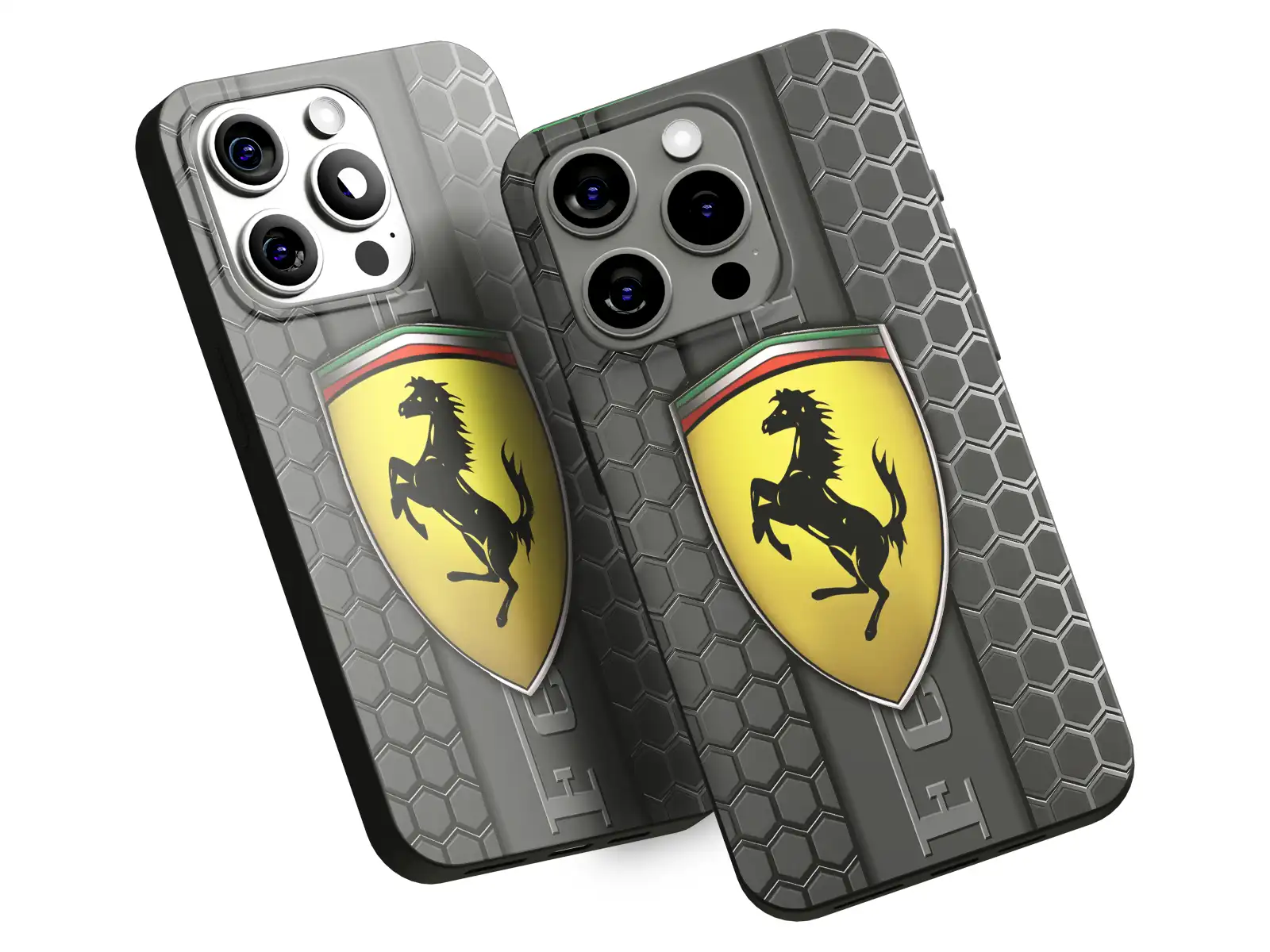 Ferrari Smartphone Silikoncover Drift Racing Optik